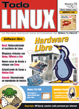 Portada revista Todo Linux, con curso de WordPress