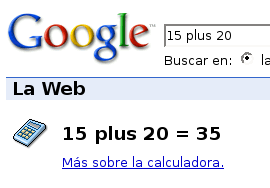 Calculadora de Google