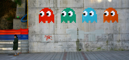 Space Invaders en Bilbao