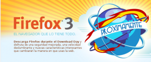 Logo descarga Firefox 3
