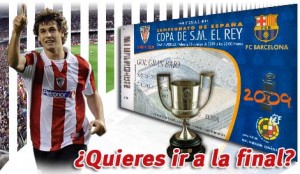 Sorteo de entradas final copa rey