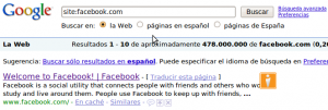 478 millones de resultados de Facebook