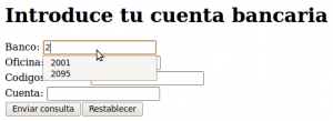 Comenzamos a escribir en el formulario Firefox