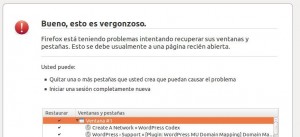 Firefox, bueno esto es vergonzoso...