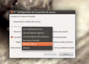 Visualización con Ubuntu Clásico