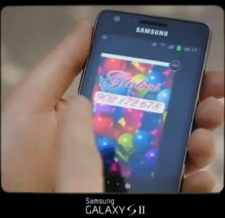 Globos telefono Samsung SAT