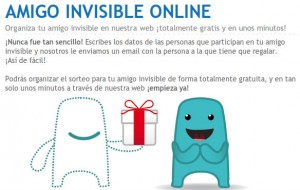 Regalar con el amigo invisible y mediante internet