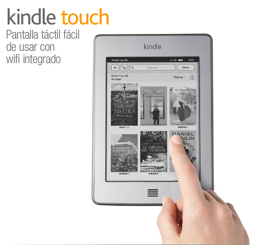 Cupón descuento de Kindle Touch