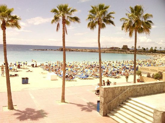Playa Amadores en Gran Canaria