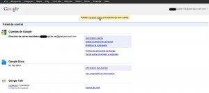 ¿Transferir datos a Gmail?