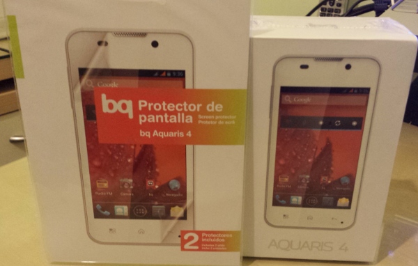 BQ Aquaris 4 y protector